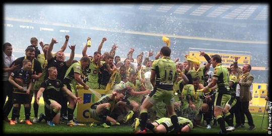 Aviva Premiership Final 2014 Winners Northampton Saints